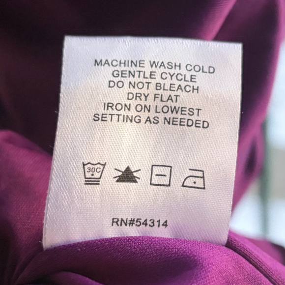 🆕 ✨ B. Darlin Plum One Shoulder Ruched Long Social Gown Size 0 Party Chic Prom - Picture 17 of 17